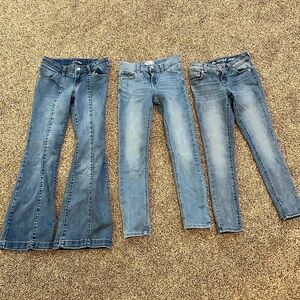 Kids Blue Jeans Trio, variety brands, get all three
